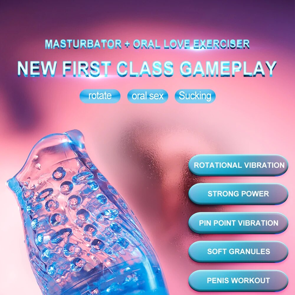 Máy Thủ Dâm Nam Tự Động Bú Hút Tập Luyện Dương Vật To Dài