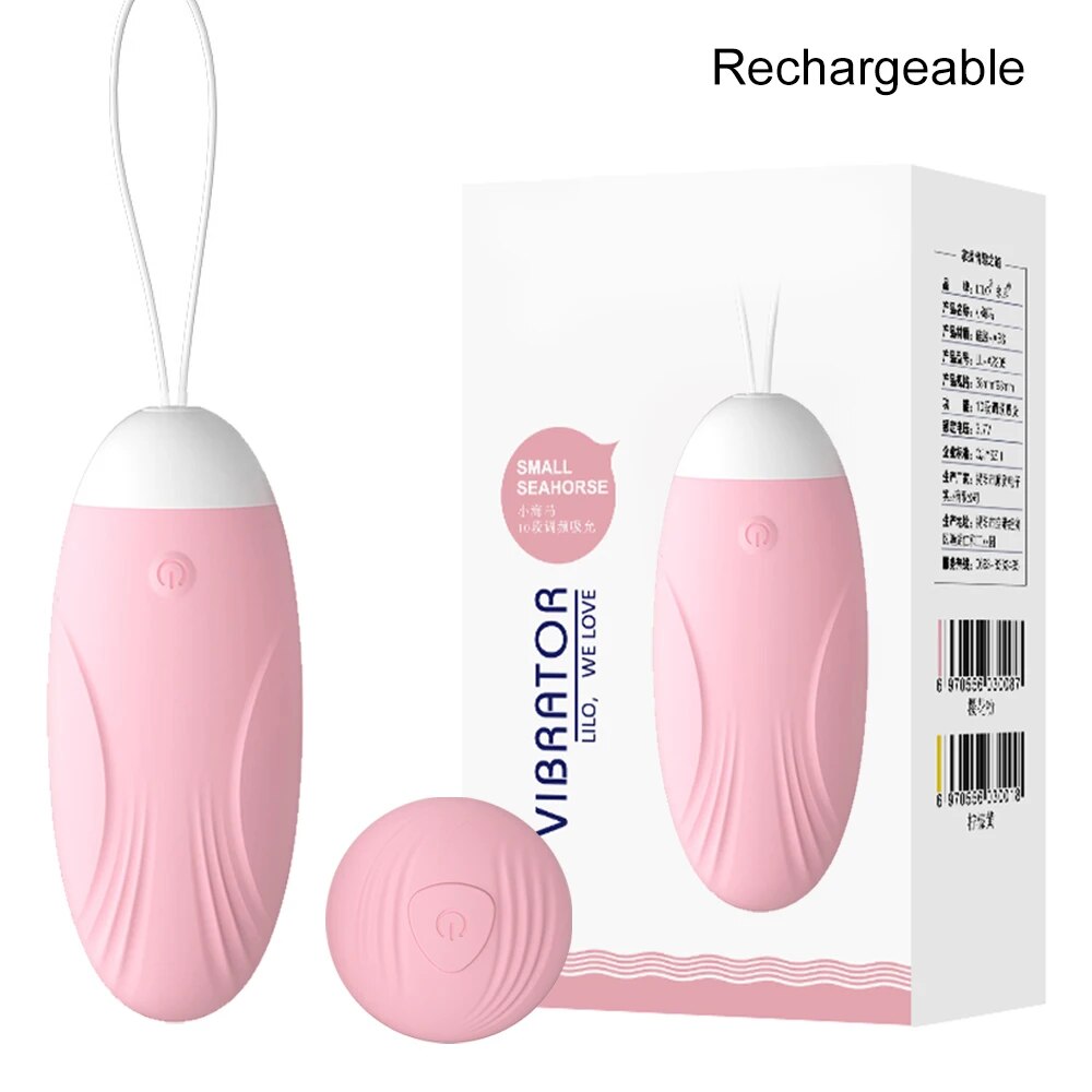 Trứng rung Lilo điều khiển từ xa cao cấp nhỏ gọn SeaHorse