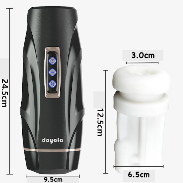 Âm đạo giả Doyola T380 đa năng rung thụt co bóp bú mút tự động Âm đạo giả Doyola T380 đa năng rung thụt co bóp bú mút tự động