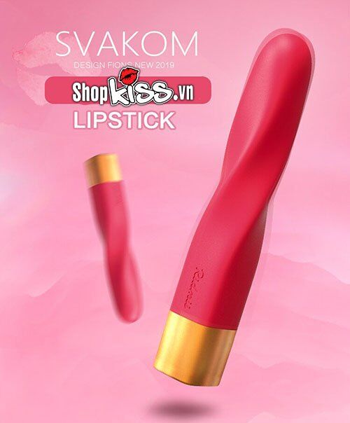 Dụng cụ kích thích điểm G Svakom Finn hình thỏi son tinh tế, dễ dùng