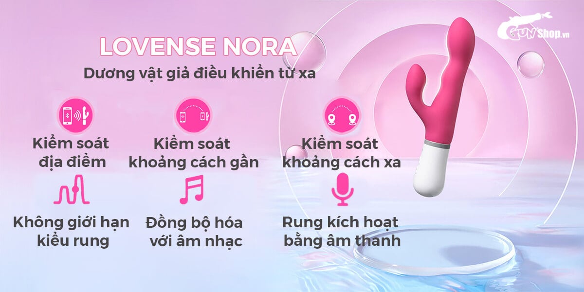 Lovense Nora đa năng điều khiển qua app, tăng khoái cảm Lovense Nora đa năng điều khiển qua app, tăng khoái cảm