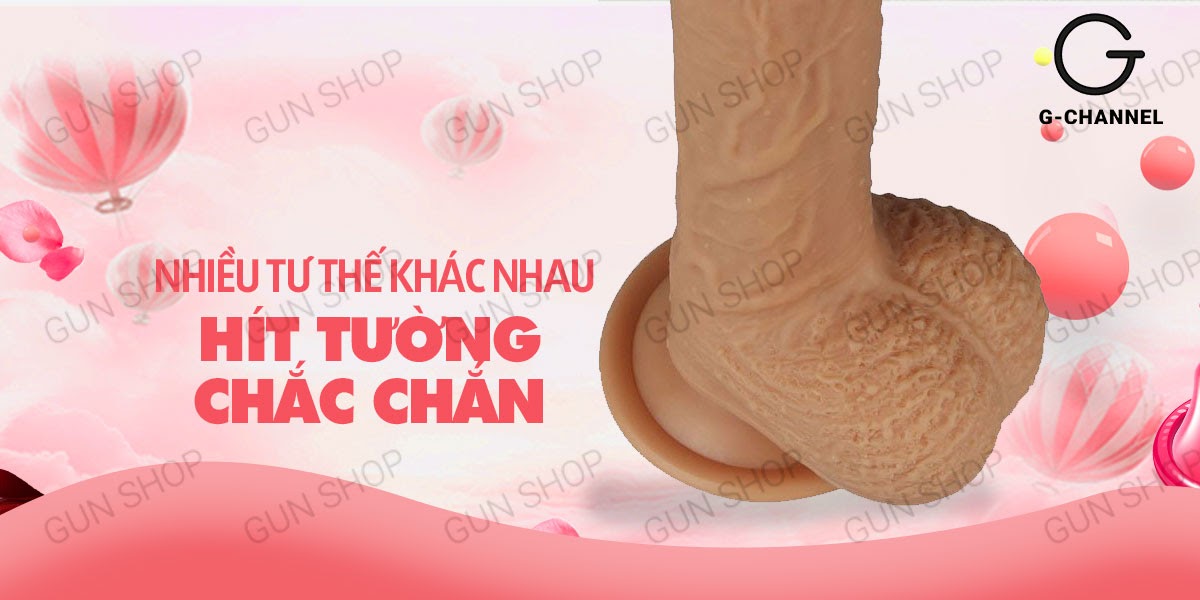 Dương vật giả Lovetoy 18cm dính tường silicon mềm mại giá tốt Dương vật giả Lovetoy 18cm dính tường silicon mềm mại giá tốt
