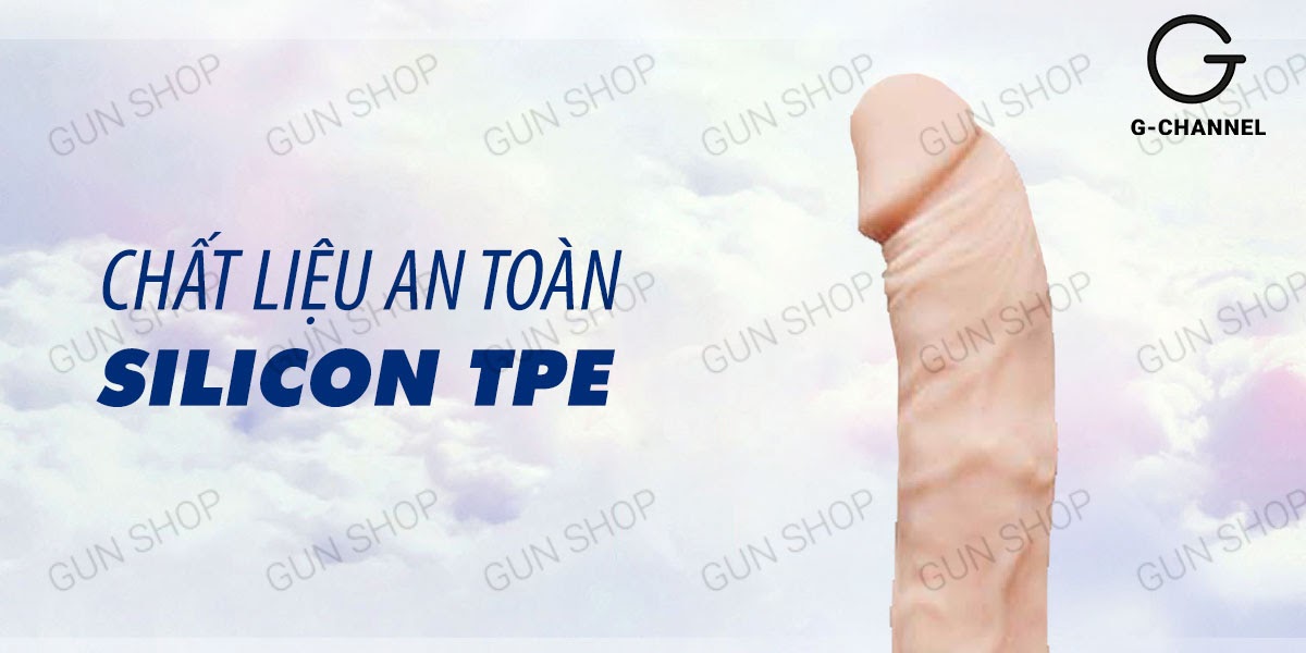 Dương vật giả Dibe cao cấp rung thụt tỏa nhiệt USB tiện lợi
