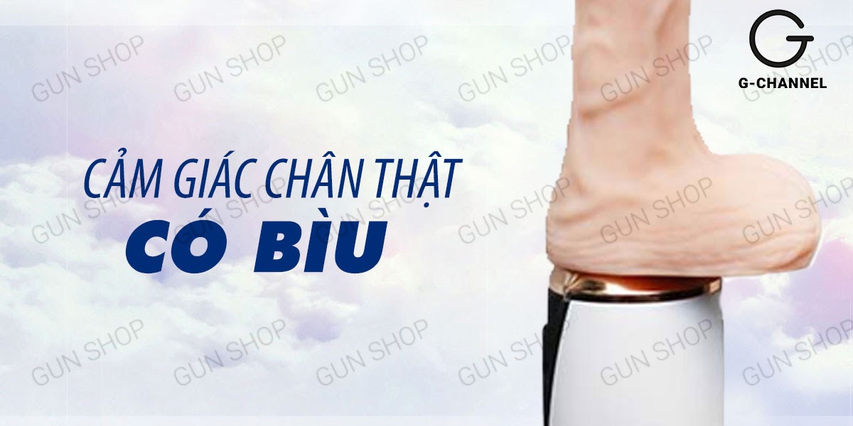 Dương vật giả Dibe cao cấp rung thụt tỏa nhiệt USB tiện lợi