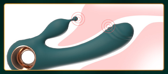 Dương vật giả Lilo 2 nhánh Rung mạnh Máy massage điểm G