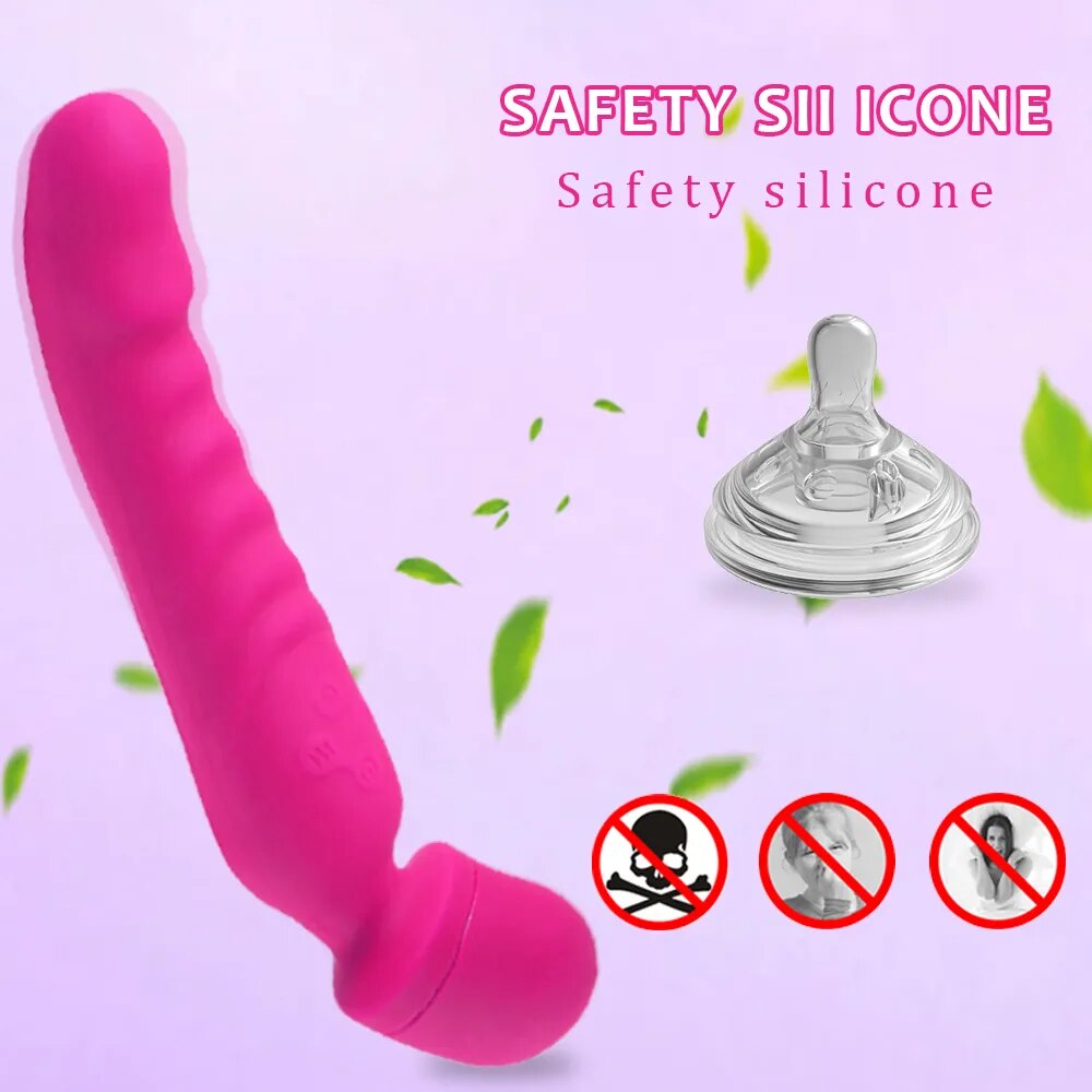 Chày rung 2 đầu Magic Wand kích thích điểm G âm đạo tăng khoái cảm