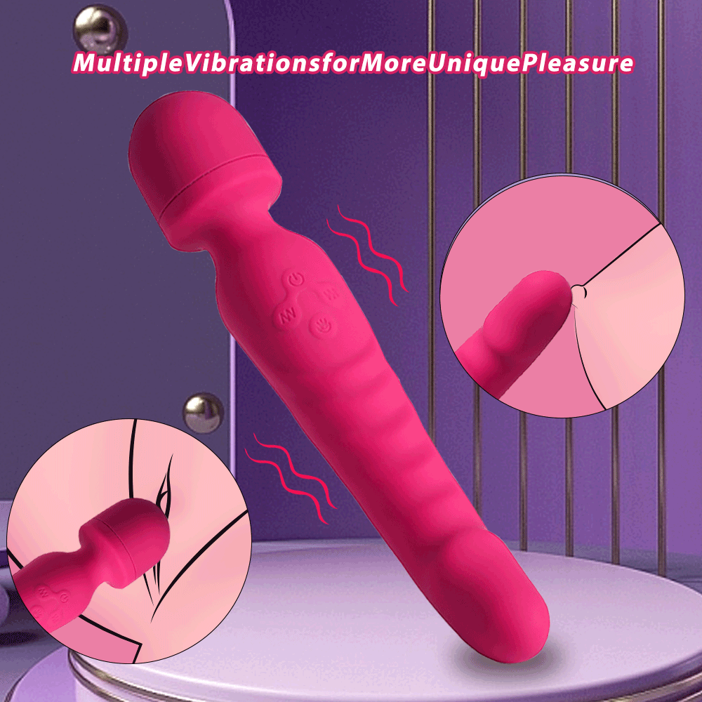 Chày rung 2 đầu Magic Wand kích thích điểm G âm đạo tăng khoái cảm