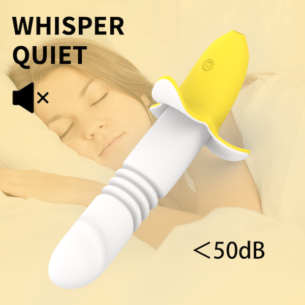 Dương vật giả Haoqi Fun Banana rung thụt, đa năng, siêu thực Dương vật giả Haoqi Fun Banana rung thụt, đa năng, siêu thực