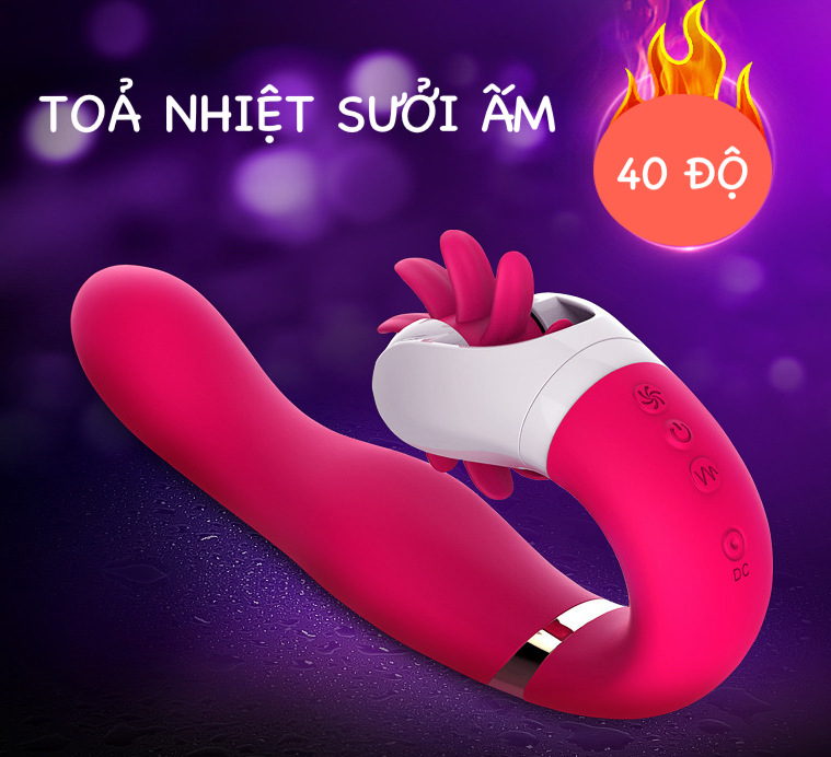 Dương vật giả Chi Dave lưỡi liếm rung xoay mút toả nhiệt siêu sướng Dương vật giả Chi Dave lưỡi liếm rung xoay mút toả nhiệt siêu sướng