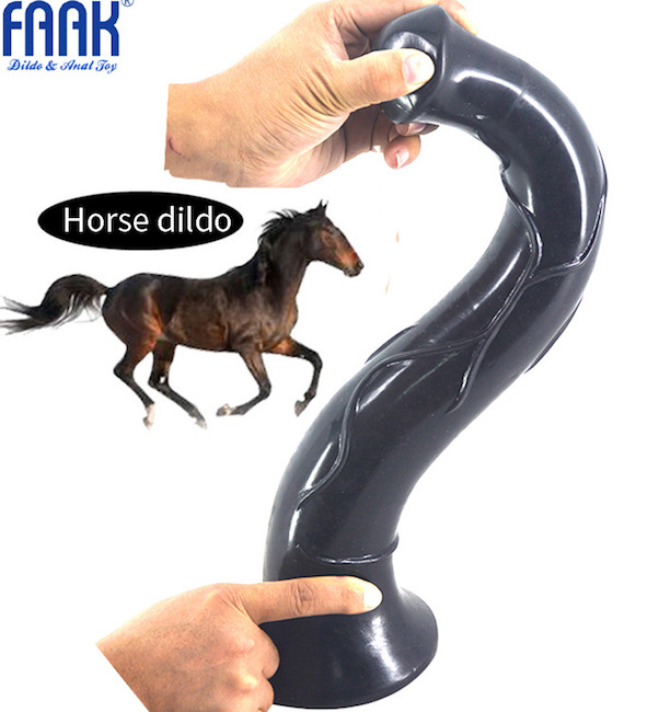 Dương vật giả ngựa khủng hít tường siêu thật kích thích mạnh