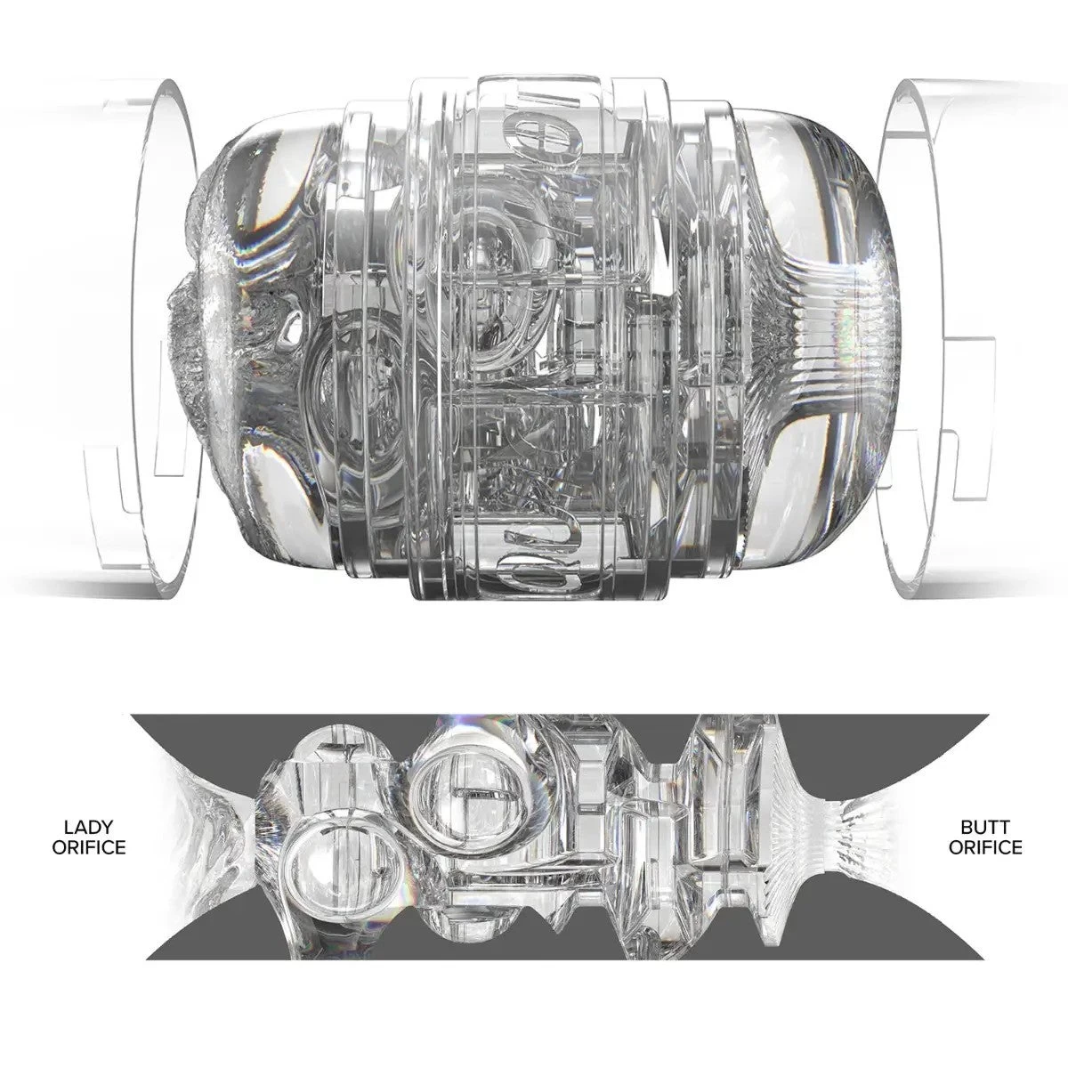 Cốc thủ dâm Fleshlight Quickshot Autumn Falls trong suốt kích thích