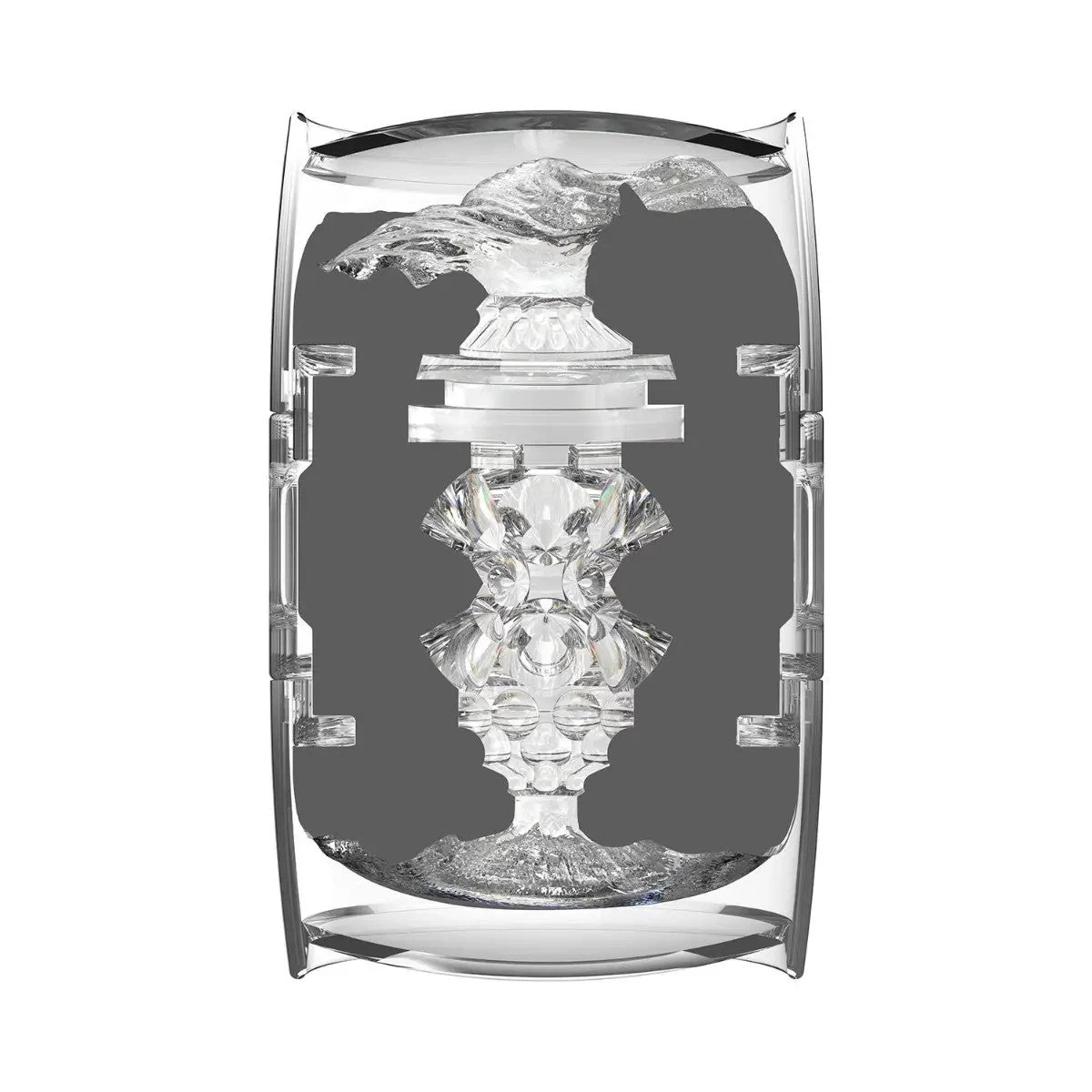 Cốc thủ dâm Fleshlight Quickshot STOYA silicone trong suốt chính hãng sang trọng