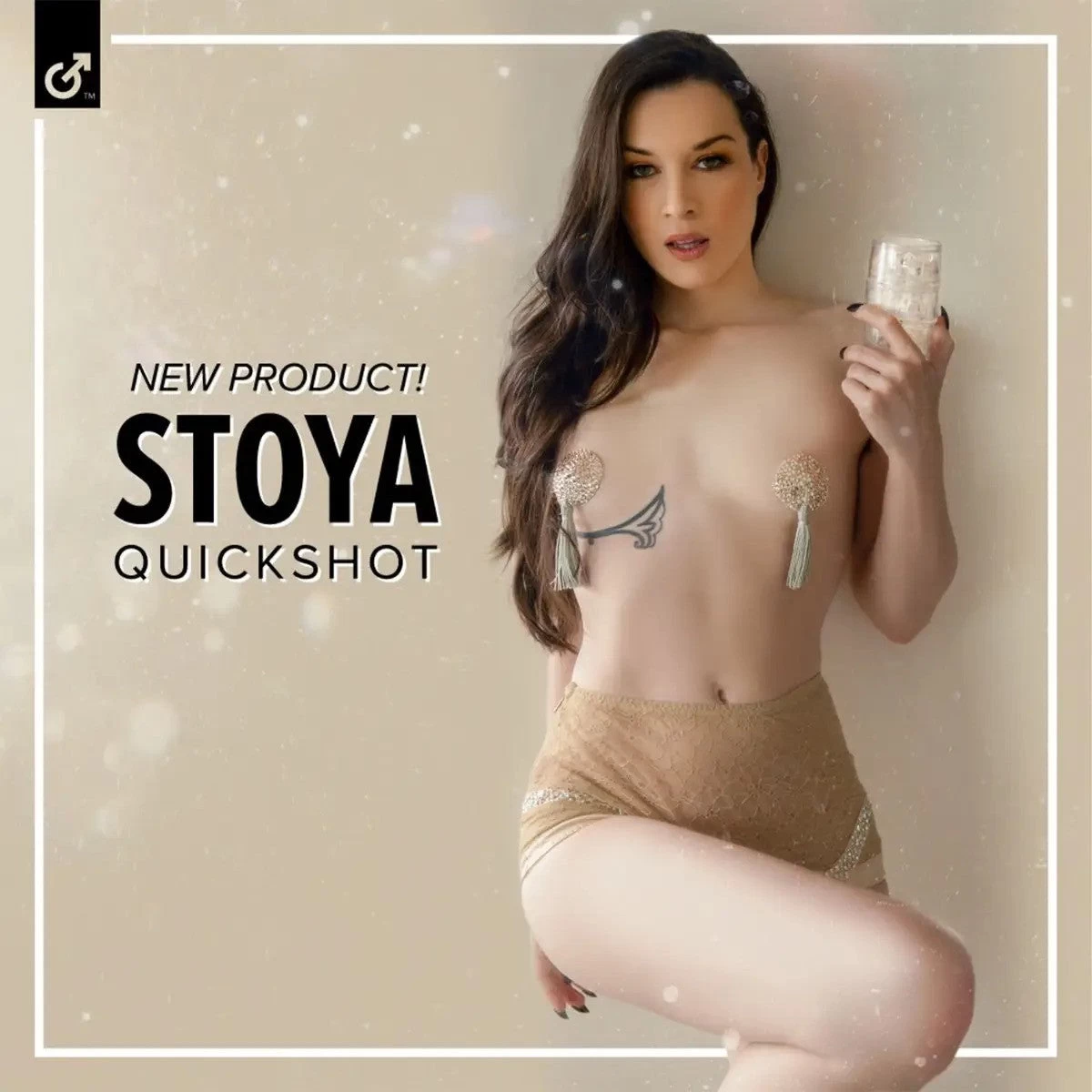 Cốc thủ dâm Fleshlight Quickshot STOYA silicone trong suốt chính hãng sang trọng