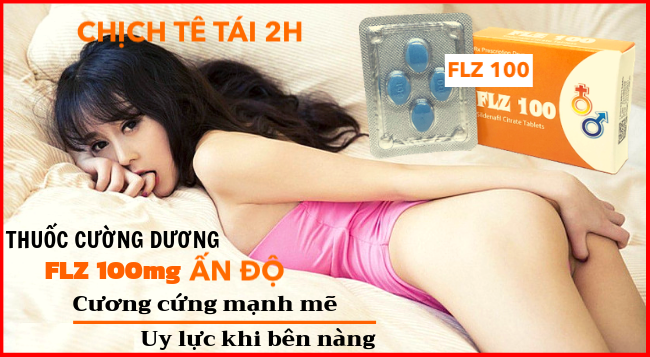 Thuốc FLZ 100 Ấn Độ Cường Dương Sinh Lý Nam Giới Tốt Nhất