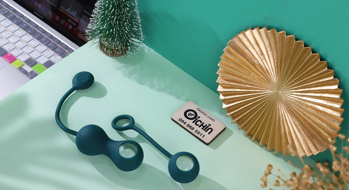 Máy rung Fun Town Crystal Duo tiện lợi kết nối app tăng khoái cảm cô bé