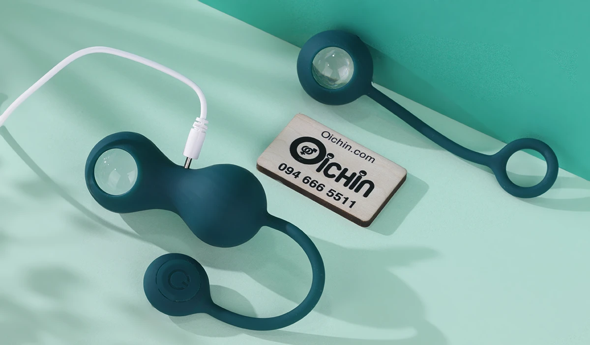 Máy rung Fun Town Crystal Duo tiện lợi kết nối app tăng khoái cảm cô bé