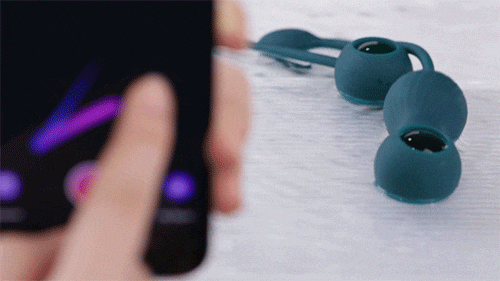 Máy rung Fun Town Crystal Duo tiện lợi kết nối app tăng khoái cảm cô bé