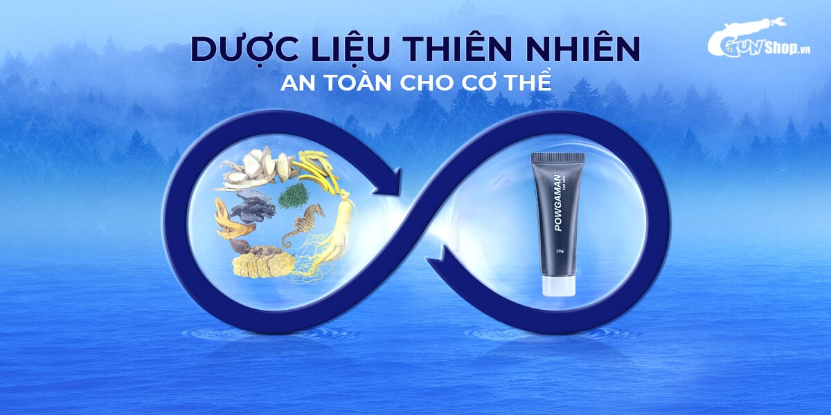 Gel bôi trơn Powgaman kéo dài thời gian tăng khoái cảm chống xuất tinh sớm Gel bôi trơn Powgaman kéo dài thời gian tăng khoái cảm chống xuất tinh sớm