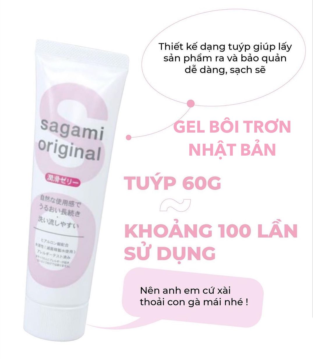 Gel bôi trơn Sagami Original Nhật Bản Cao Cấp An Toàn Mượt Mà Gel bôi trơn Sagami Original Nhật Bản Cao Cấp An Toàn Mượt Mà