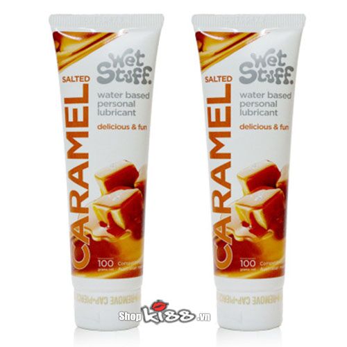 Gel bôi trơn Caramel Salted nếm được vị mặn thơm mát kích thích