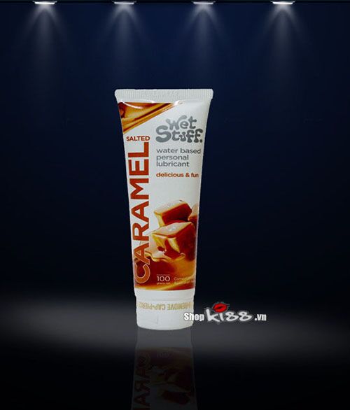 Gel bôi trơn Caramel Salted nếm được vị mặn thơm mát kích thích
