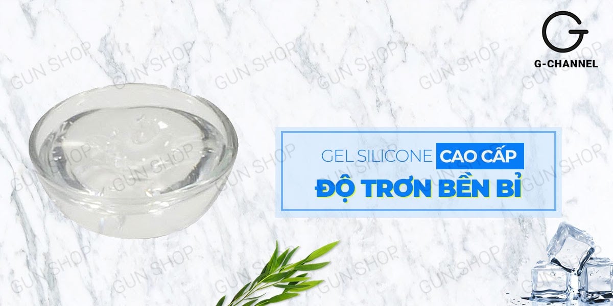 Gel bôi trơn hậu môn Shell Supermen 90ml mát lạnh tăng khoái cảm