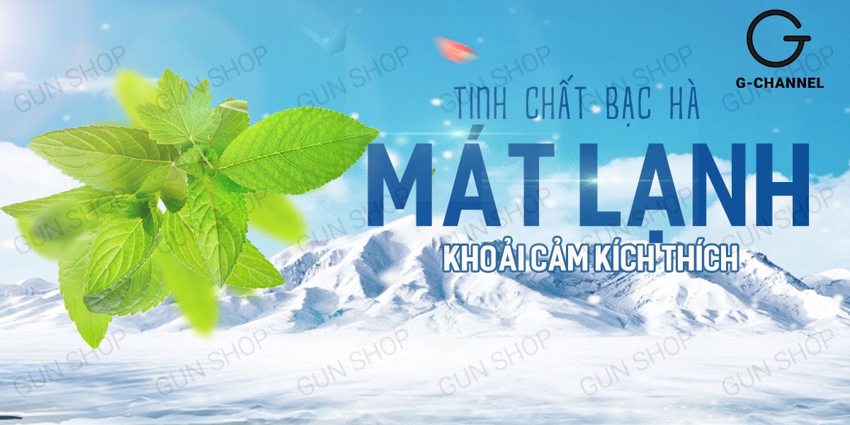 Gel bôi trơn mát lạnh Shell Cooling 100ml giúp quan hệ an toàn dễ chịu Gel bôi trơn mát lạnh Shell Cooling 100ml giúp quan hệ an toàn dễ chịu
