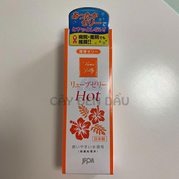 Gel Bôi Trơn Jex Luve Jelly Hot 55g Nhật Bản tăng khoái cảm Nữ