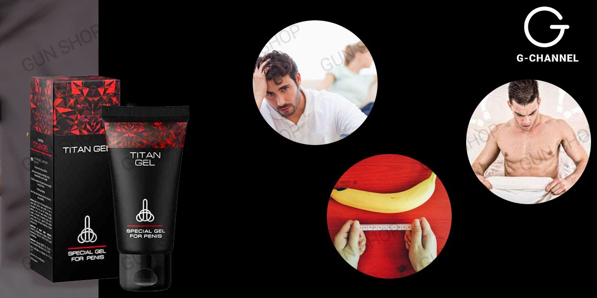 Gel bôi trơn Titan tăng kích thước 50ml an toàn tự nhiên Gel bôi trơn Titan tăng kích thước 50ml an toàn tự nhiên