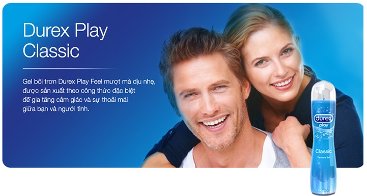 Gel bôi trơn Durex Play Classic 50ml an toàn dịu nhẹ chất lượng Gel bôi trơn Durex Play Classic 50ml an toàn dịu nhẹ chất lượng