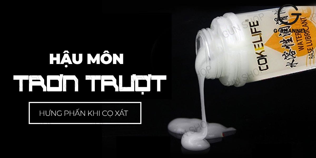 Gel bôi trơn tinh trùng Cokelife 300ml - Tăng khoái cảm an toàn Gel bôi trơn tinh trùng Cokelife 300ml - Tăng khoái cảm an toàn