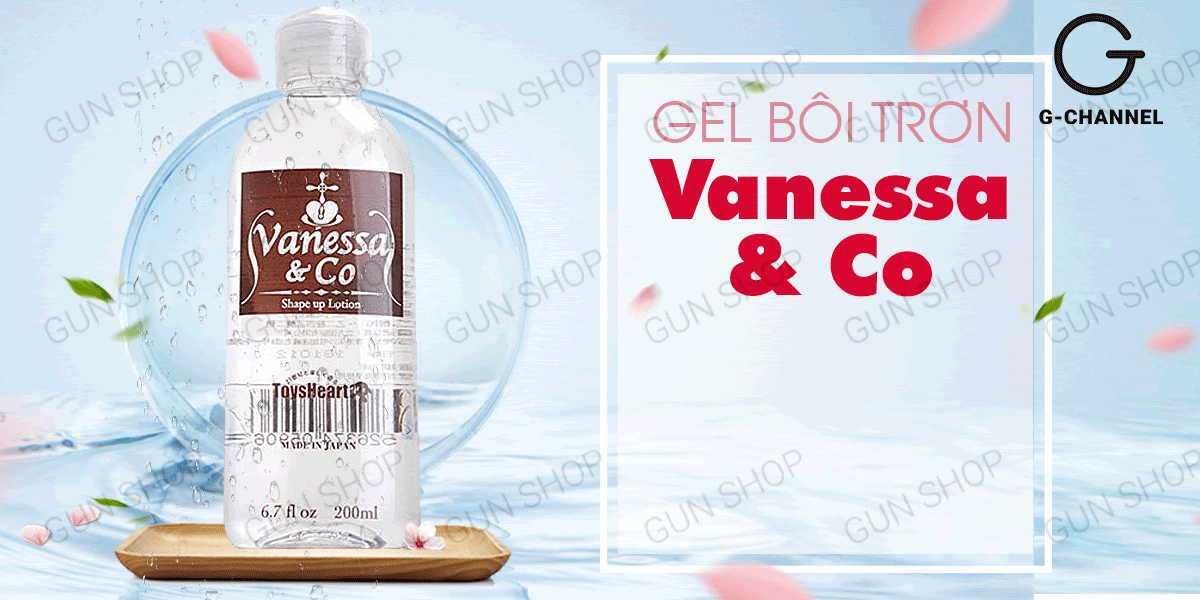 Gel Vanessa bôi trơn siêu mượt 200ml dưỡng ẩm kéo dài Gel Vanessa bôi trơn siêu mượt 200ml dưỡng ẩm kéo dài