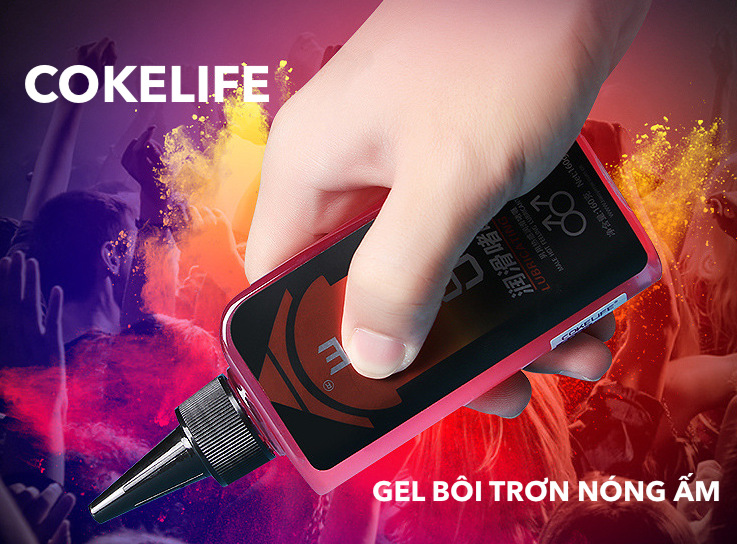 Gel bôi trơn Cokelife Superman đỏ 85g nóng ấm giảm rát kích thích Gel bôi trơn Cokelife Superman đỏ 85g nóng ấm giảm rát kích thích