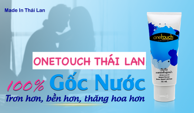 Gel bôi trơn Onetouch Thái Lan 75g an toàn không gây rát, kích thích Gel bôi trơn Onetouch Thái Lan 75g an toàn không gây rát, kích thích