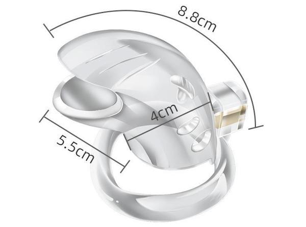 Khóa dương vật Mizzzee bền chắc tăng khoái cảm BDSM hấp dẫn