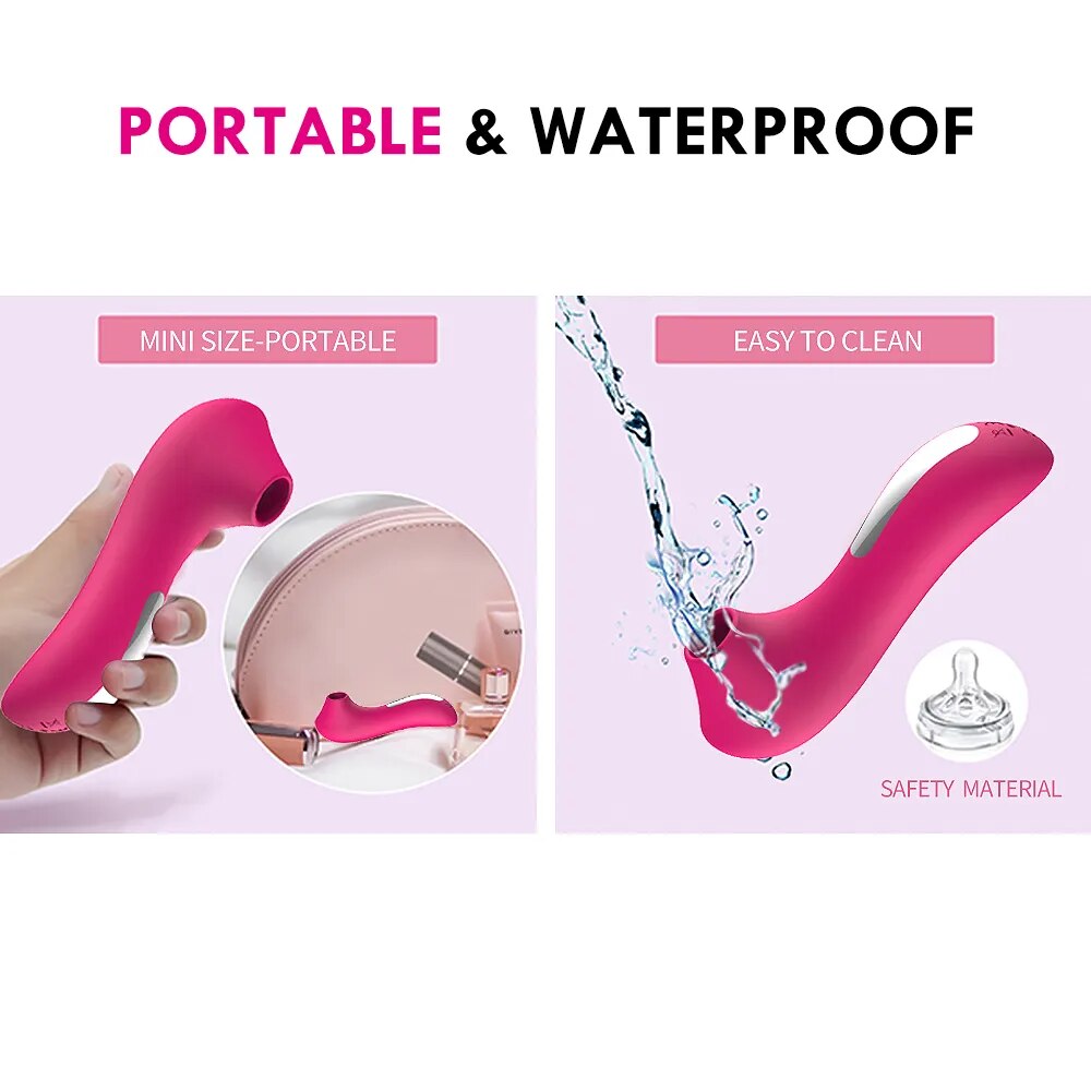 Máy Massage Điểm G Kích Thích Bú Mút Tình Dục Nữ