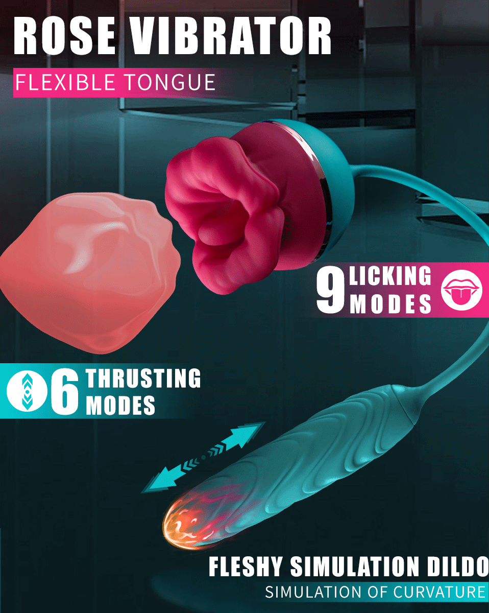 Trứng rung hoa hồng 2 đầu thụt liếm mạnh mẽ kích thích mê Trứng rung hoa hồng 2 đầu thụt liếm mạnh mẽ kích thích mê