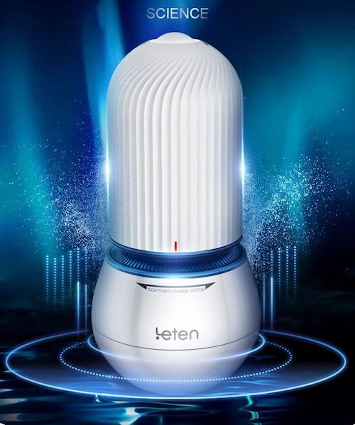 Cốc Leten Capsule Xoắn Gai Siêu Thật Kích Thích Tự Nhiên