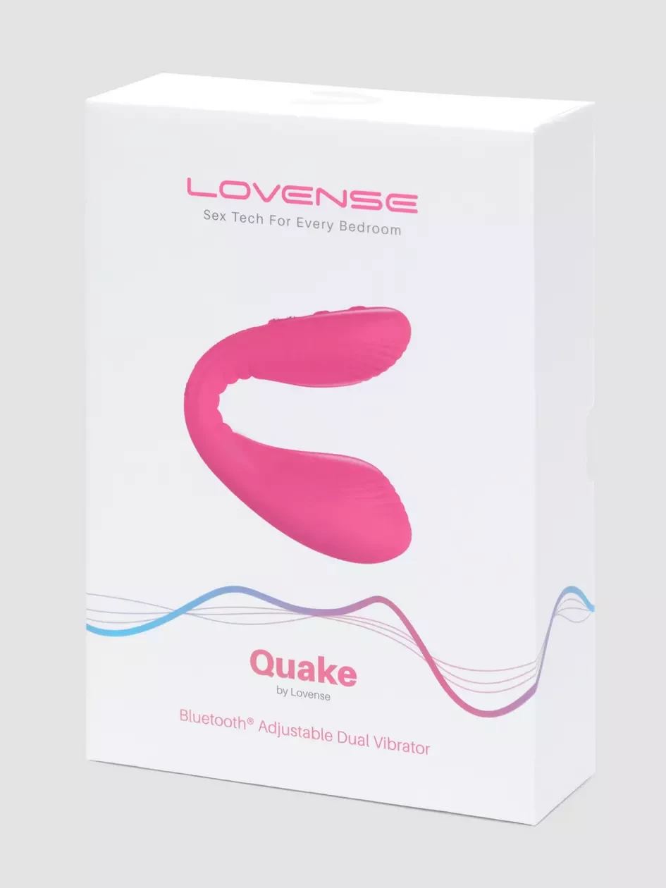 Lovense Quake Máy Rung Kép Kích Thích Điểm G Âm Vật Hàng Chính Hãng