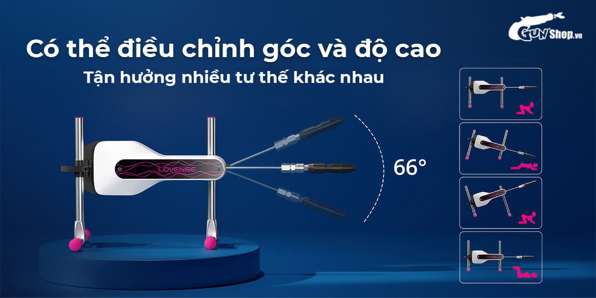 Máy Rung Tự Động Lovense Mini Điều Khiển App Kích Thích Mạnh