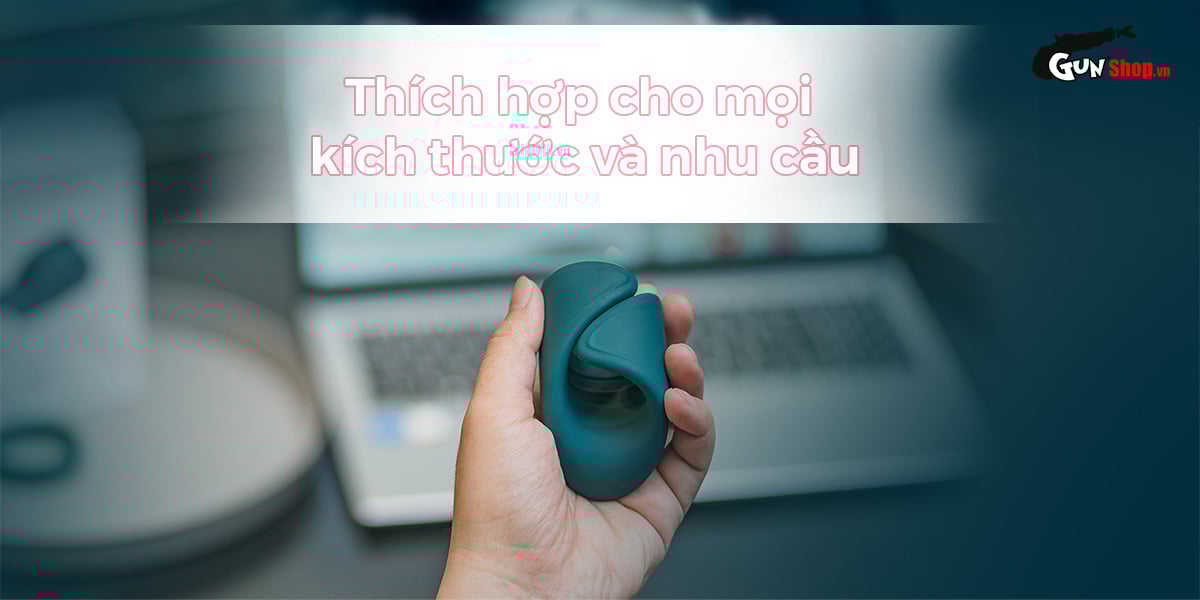 Vòng đeo dương vật Lovense Gush điều khiển app tăng cực khoái