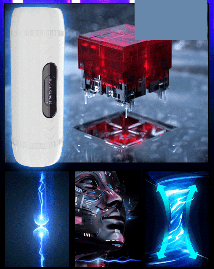 Âm Đạo Giả Rung 2 Đầu Luba Pro Kèm Tai Nghe Siêu Đã