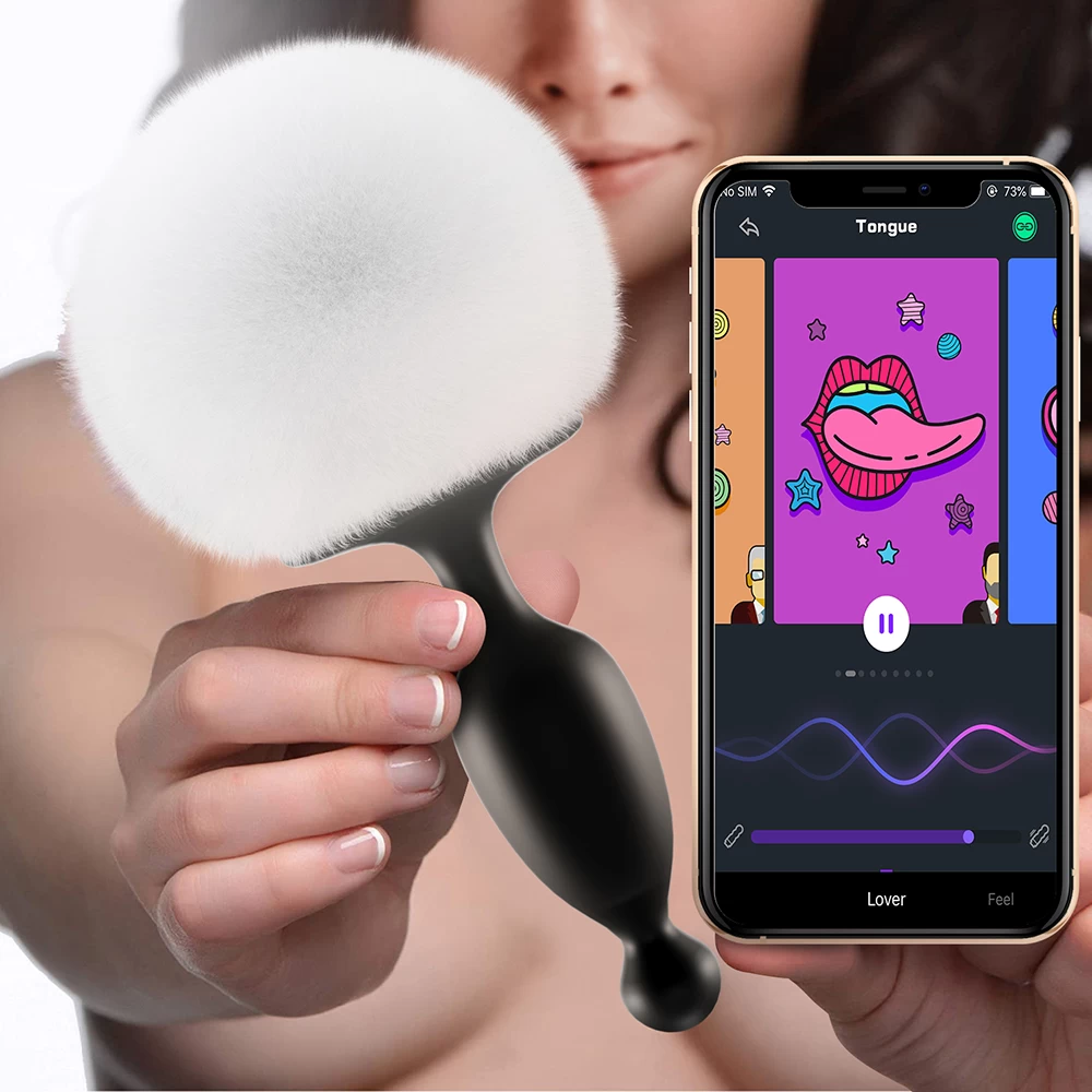 Trứng rung đuôi thỏ app Magic Motion cho gay kích thích hậu môn Trứng rung đuôi thỏ app Magic Motion cho gay kích thích hậu môn