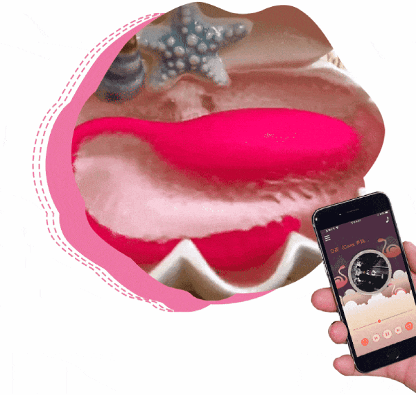 Trứng rung thiên nga Flamingo điều khiển điện thoại cao cấp kích thích Trứng rung thiên nga Flamingo điều khiển điện thoại cao cấp kích thích