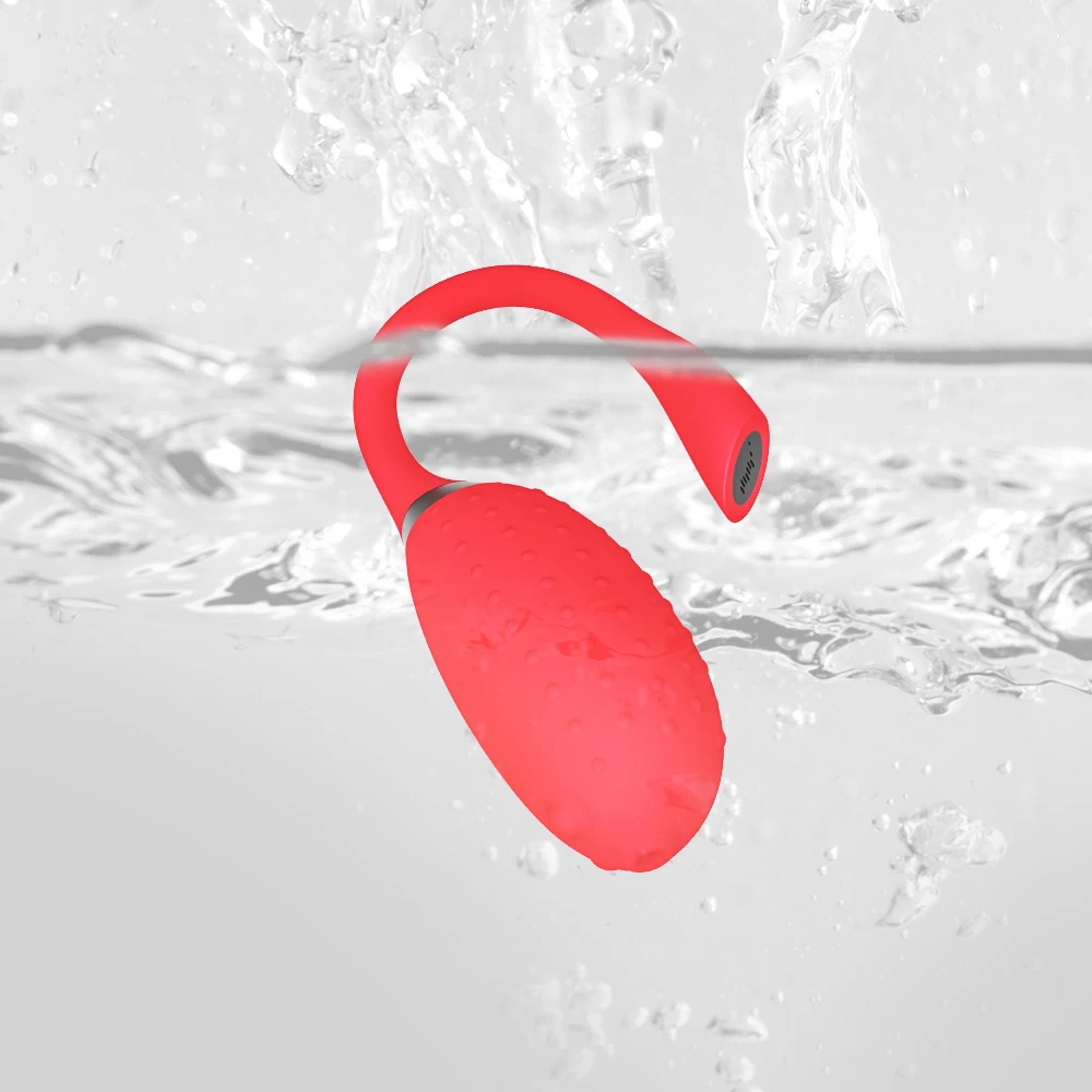 Trứng rung Fugu Đỏ Magic Motion Bluetooth điều khiển tiện lợi