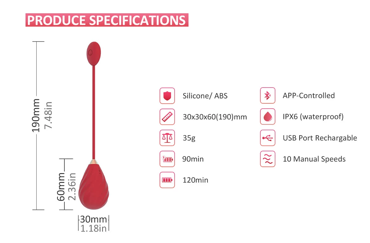 Trứng Rung Magic Motion Sundae Bluetooth tiện ích dễ dùng