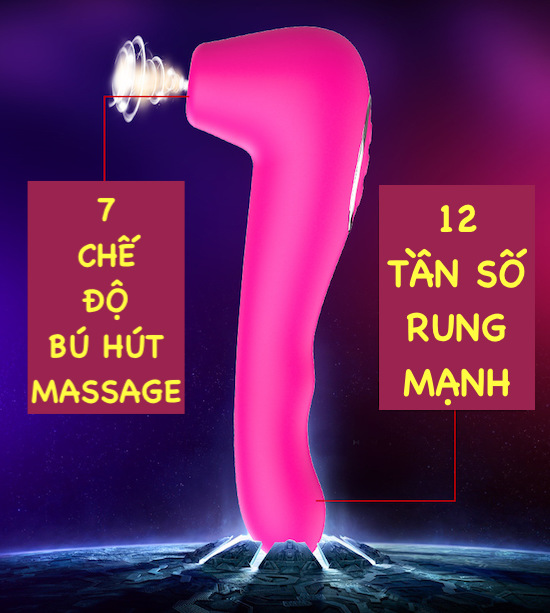 Máy bú mút chày rung 2 đầu sưởi ấm kích thích điểm G mạnh Máy bú mút chày rung 2 đầu sưởi ấm kích thích điểm G mạnh