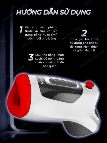 Máy bú mút Leten Air đa năng, trải nghiệm sướng đỉnh, siêu tiện