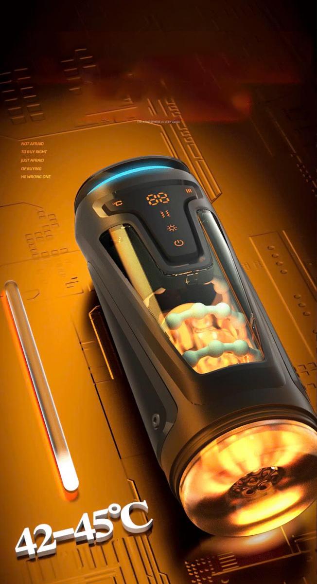 Máy Bút Mút Dương Vật Tự Động Rung Thụt Đa Chức Năng