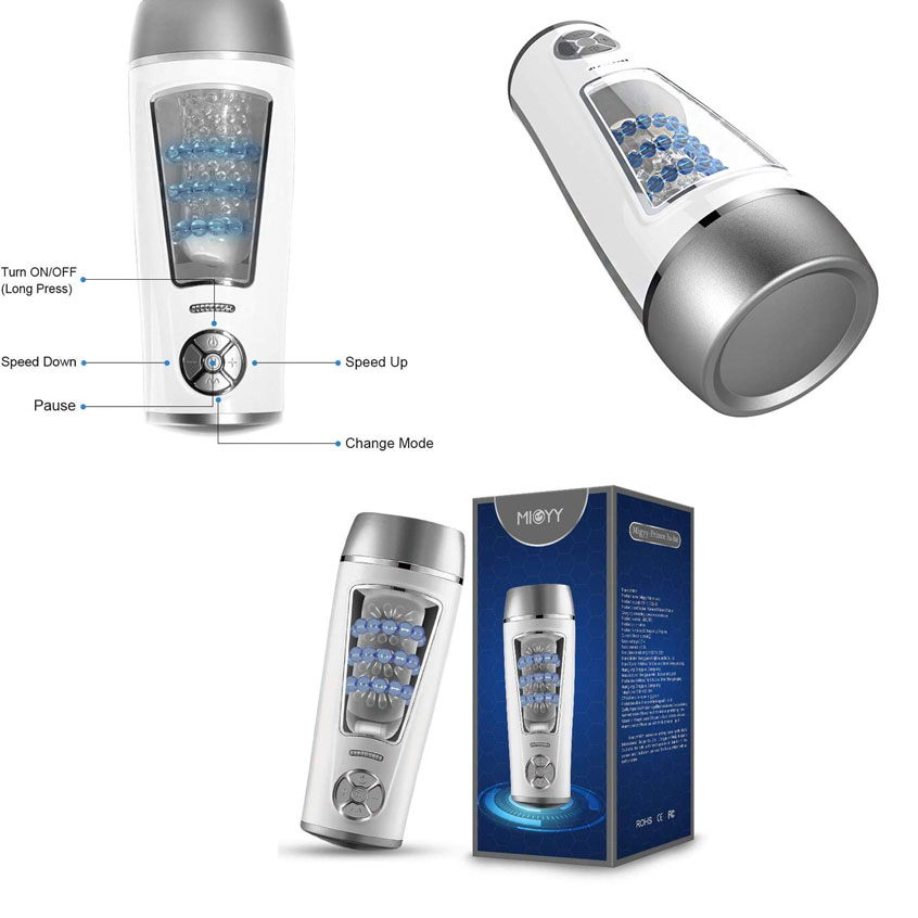 Âm Đạo Giả Đa Năng Migyy Prince Tự Động Rung Thụt Bú Mút